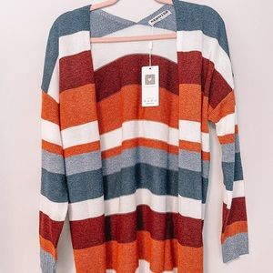 Striped Cardigan